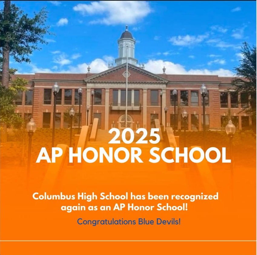 Columbus High School Earns AP Honor School Distinctions in Five Categories