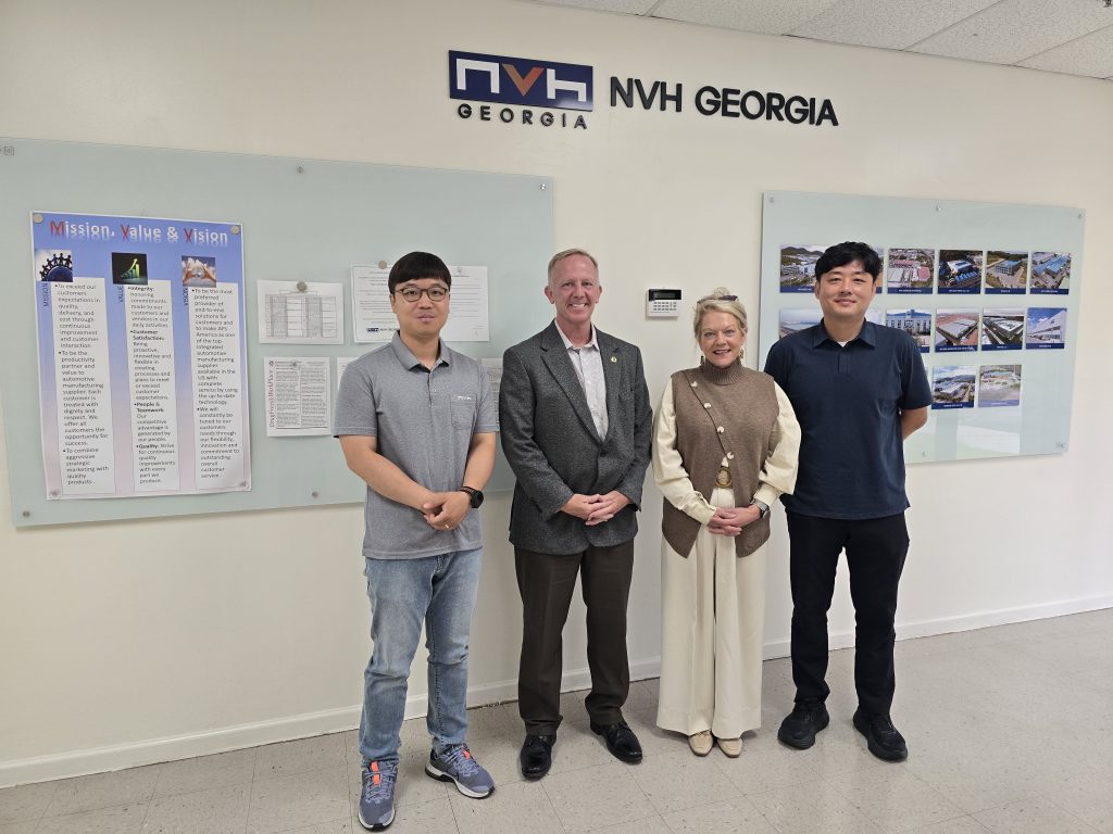 Choose Columbus Leaders Visit NVH Georgia to Discuss Workforce and Business Development